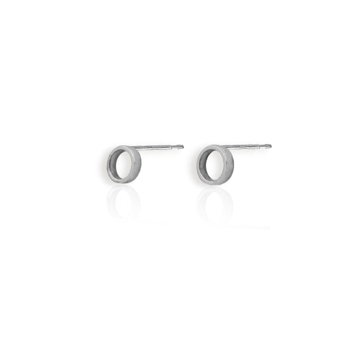 Fidela Silver Stud Earrings