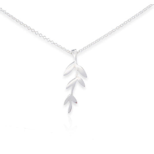 Silver Plain Eden Pendant