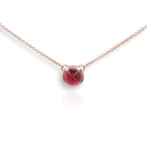 Atomic 9ct Rose Gold Tourmaline Pendant