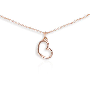 9ct Rose Gold Mini Love Fidela Pendant