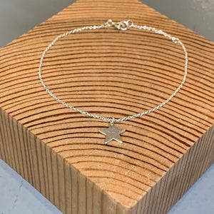 Silver Star Bracelet