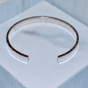 Unity Silver Cuff Bangle