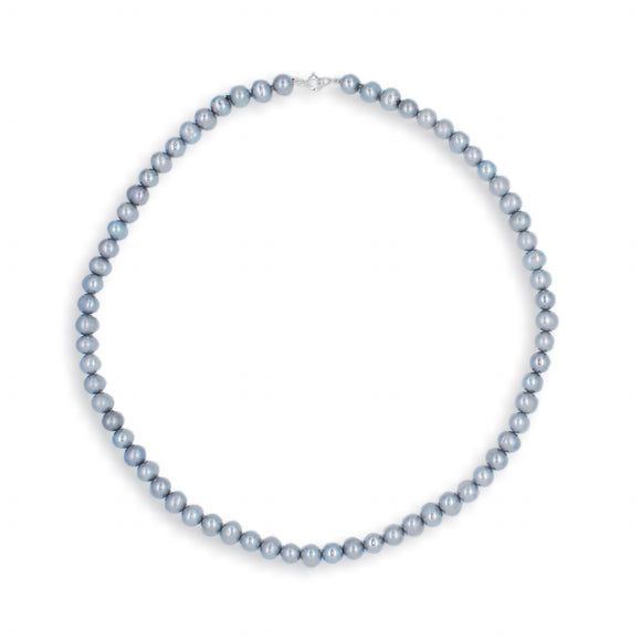 Grey Pearl Necklace