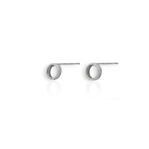 Fidela Silver Stud Earrings
