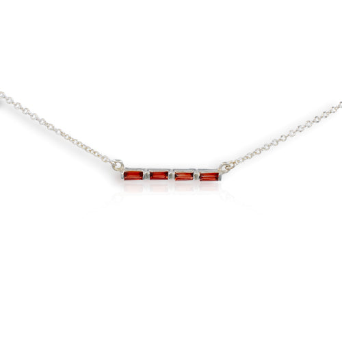 Byzantine Silver Garnet Pendant