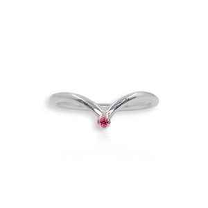 Atomic Silver Tourmaline Wishbone