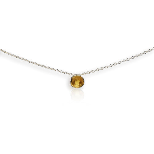 Silver & Gold Organic Super Mini Pendant